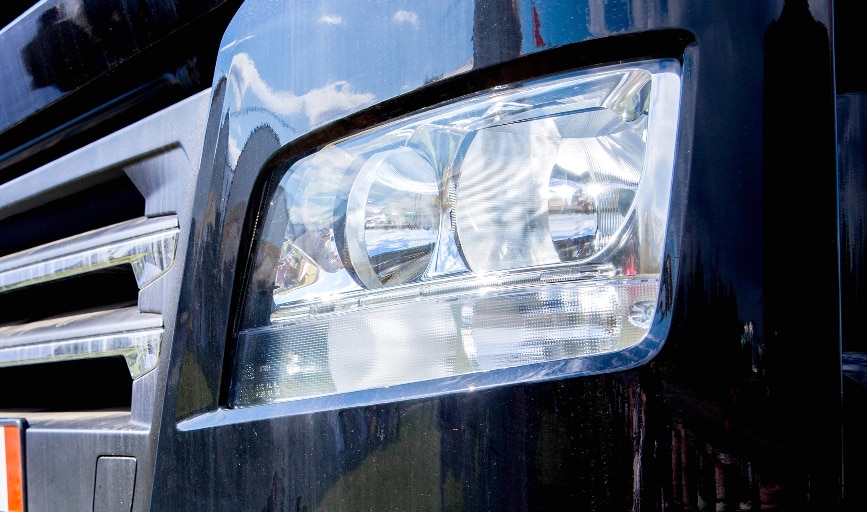 Truck Headlight Restoration
